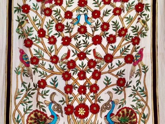 Arbre de vie A1 (128x77) - Kalamkari