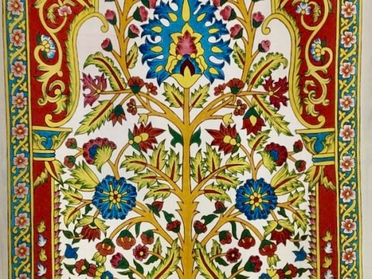 Arbre de vie A2 (128x77) - Kalamkari