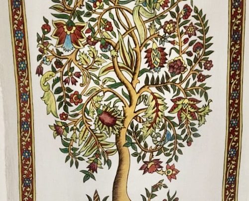 Arbre de vie A4 (98x69) - Kalamkari