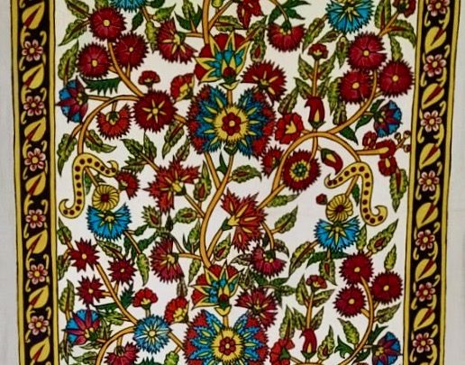 Arbre de vie A7 (105x56) - Kalamkari