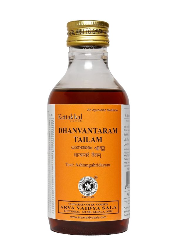 Dhanvataram tailam - huile ayurvédique 200ml 500ml