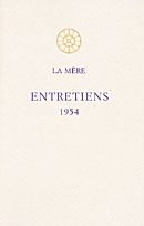 Entretiens 1954 - La Mère