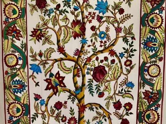 Arbre de vie liane 8-AD10 (235x136) - Kalamkari