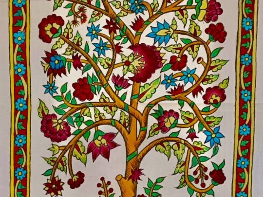 Arbre de vie liane 7-AD9 (68x47) - Kalamkari